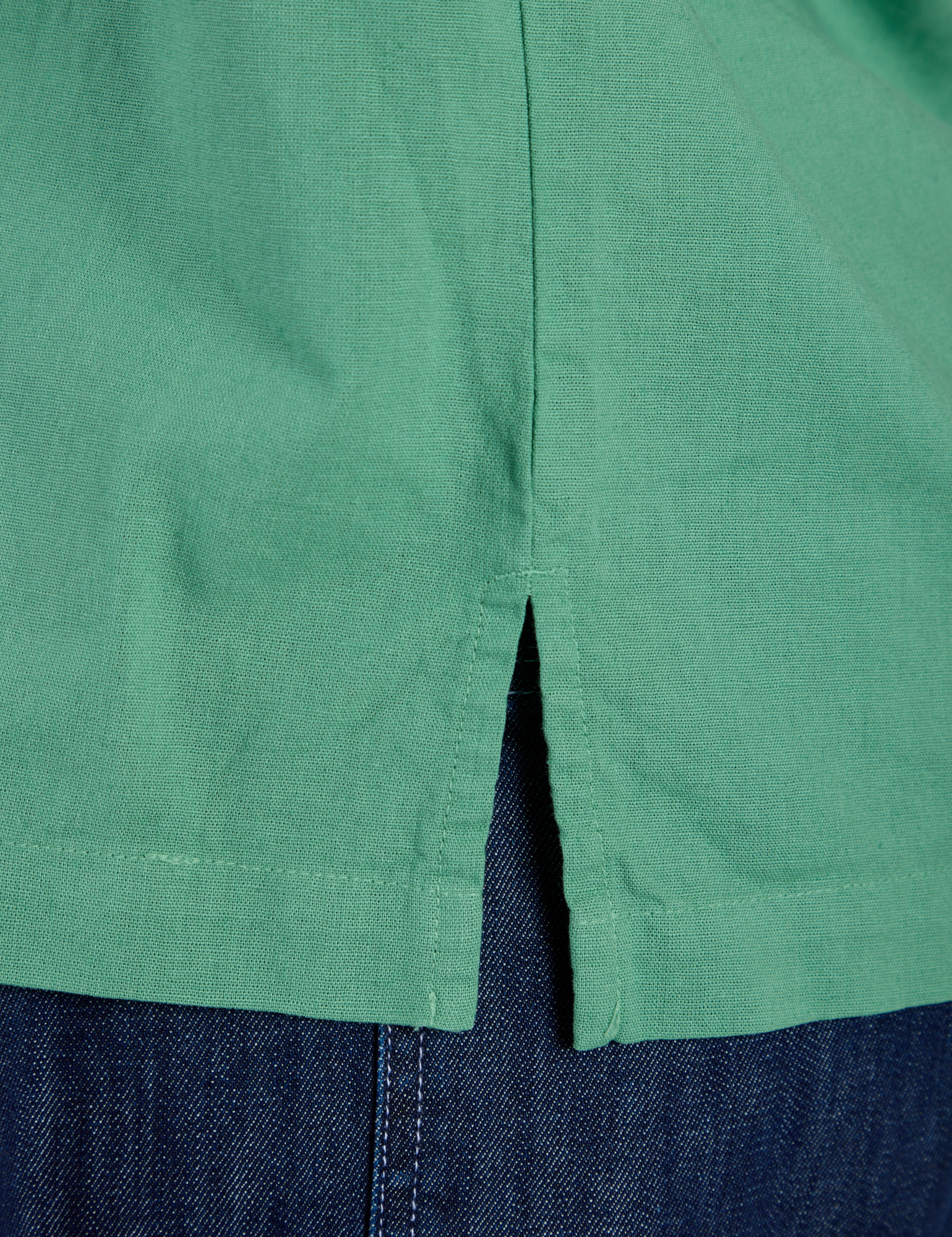 Pantry Button-Up - Seafoam Green