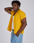 Pantry Button-Up - Sunshine Yellow