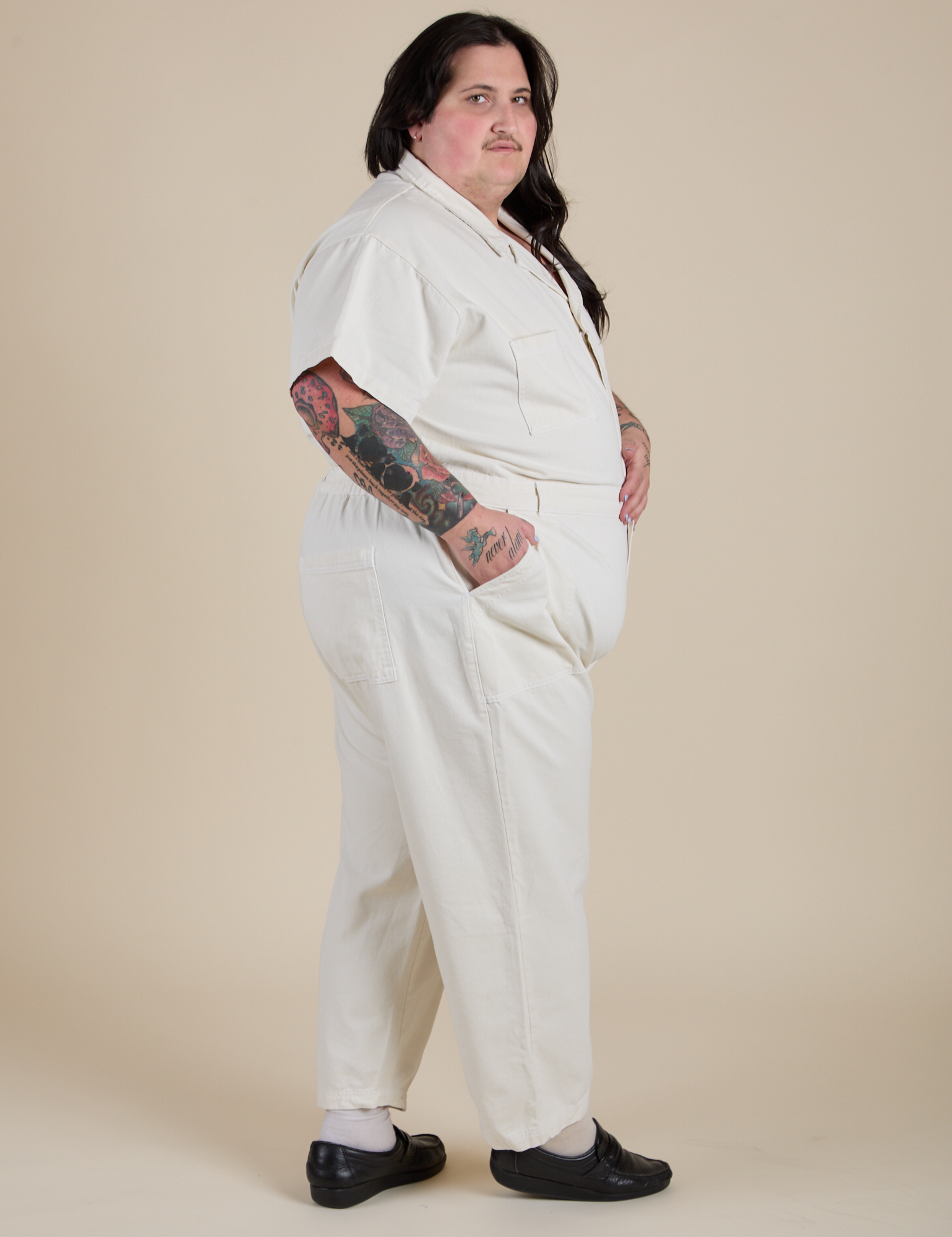 スキー vintage old mont-bell jumpsuits bt Short Sleeve Jumpsuit - Vintage Tee White – BIG BUD PRESS