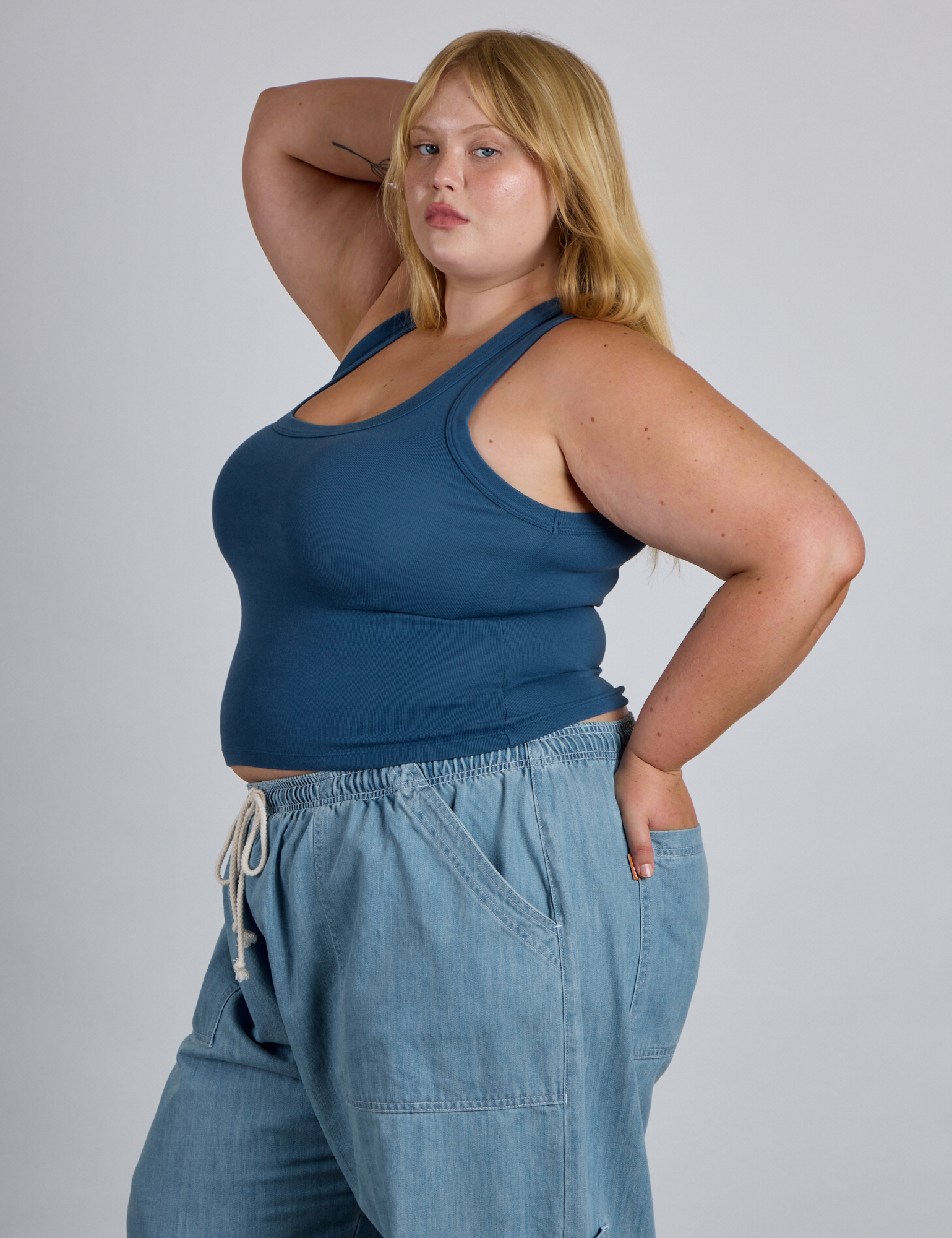 The Tank Top - French Blue