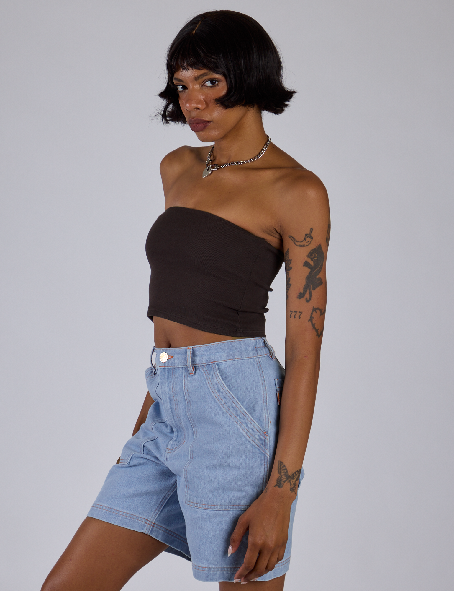 Tube Top - Espresso Brown