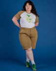 Produce Raglan Tee in Onion on Ashley