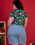 Veggie Village Cropped Baby Tee