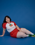 Produce Raglan Tee - Tomato