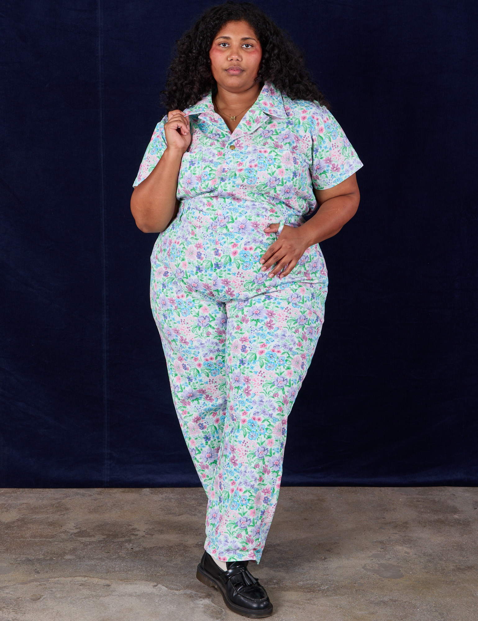 Vintage Wallpaper Jumpsuit