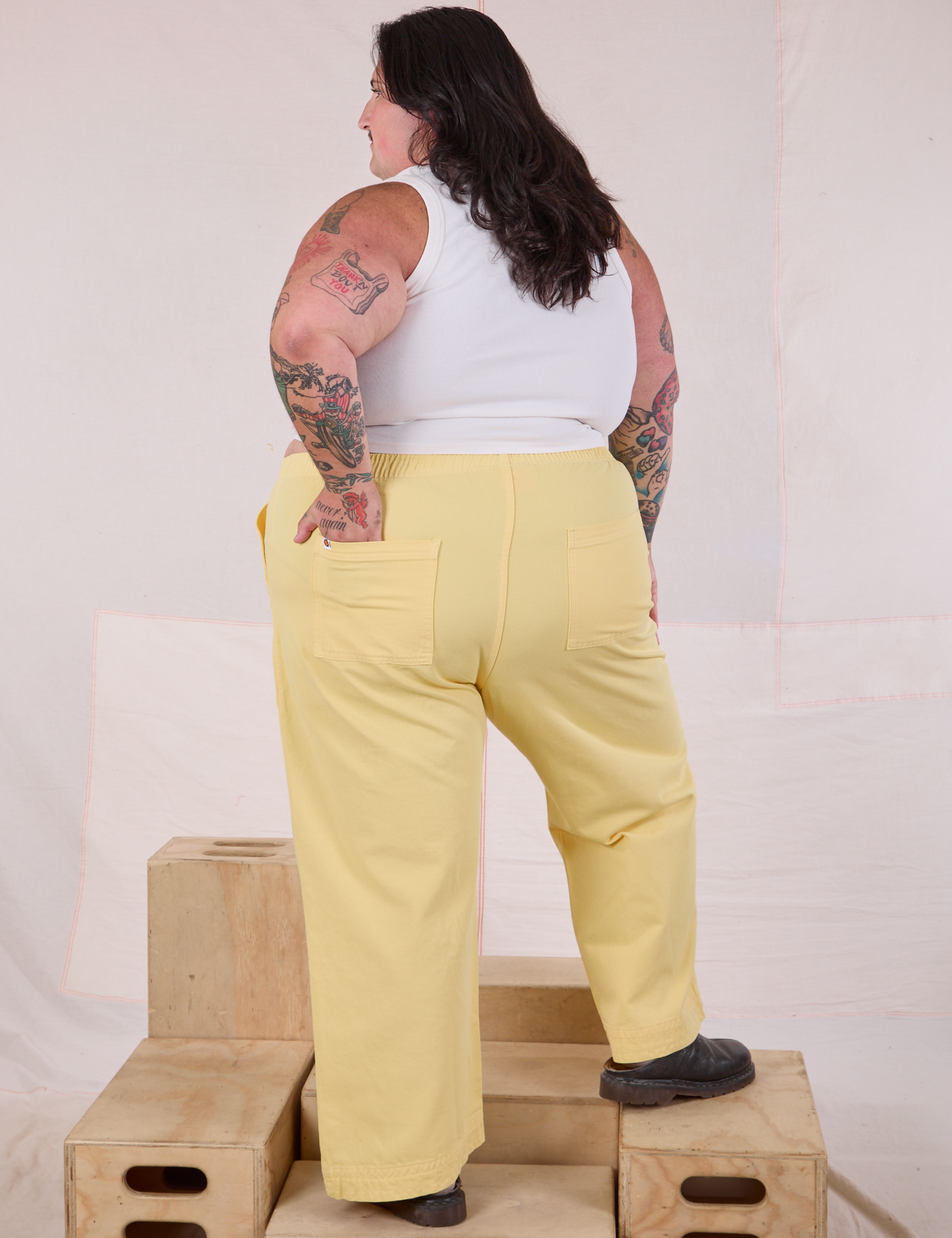 Action Pants - Butter Yellow