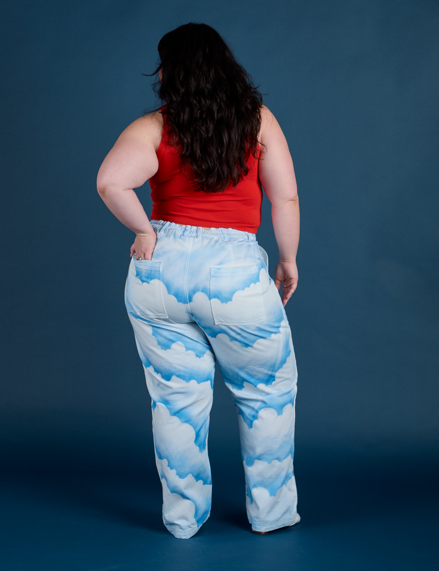 Work Pants - Sunny Cloud Airbrush