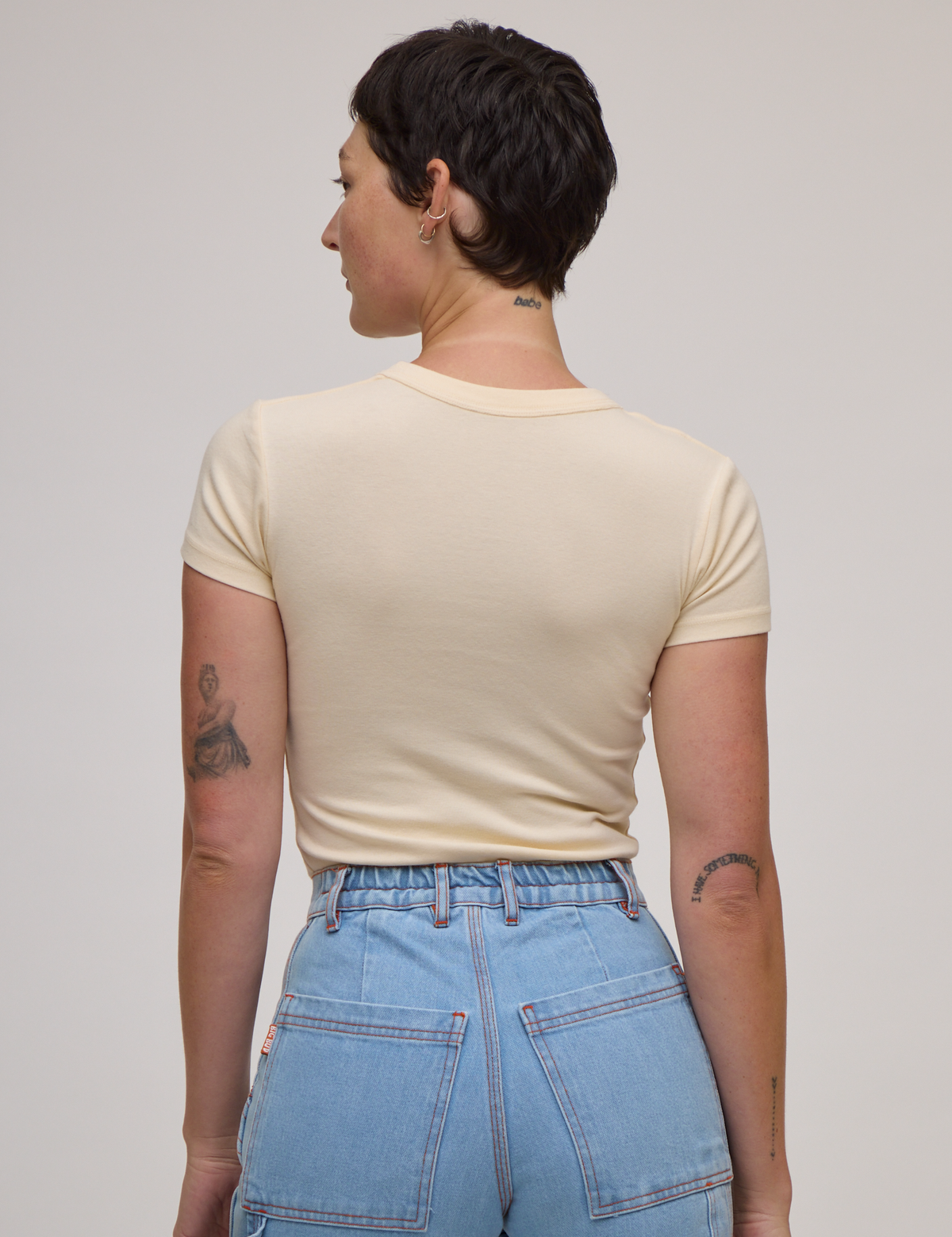 Baby Tee - Vintage Tee Off-White