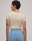 Baby Tee - Vintage Tee Off-White