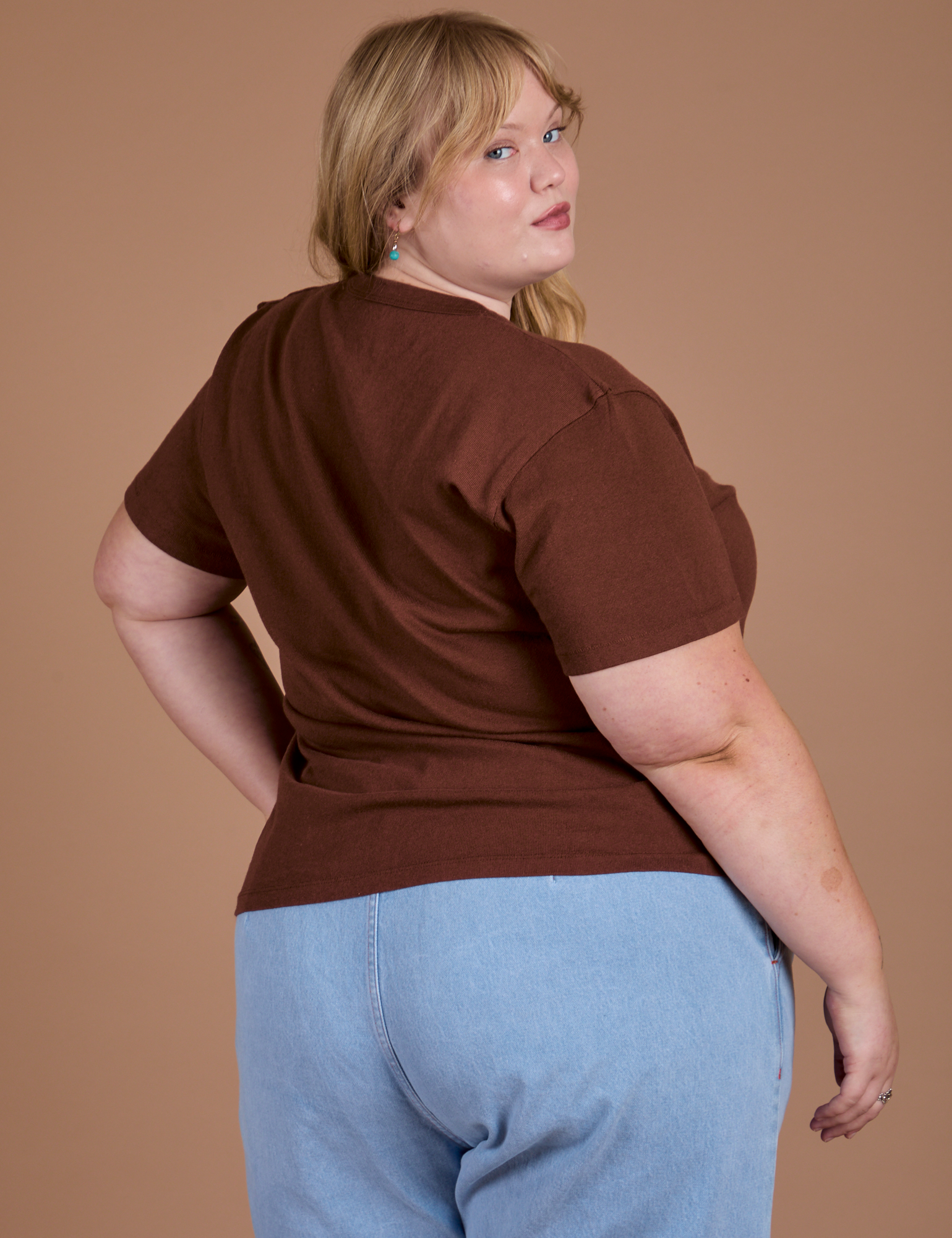 Burly Tee - Fudgesicle Brown