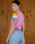 Calypso Tee - Bubblegum Multi
