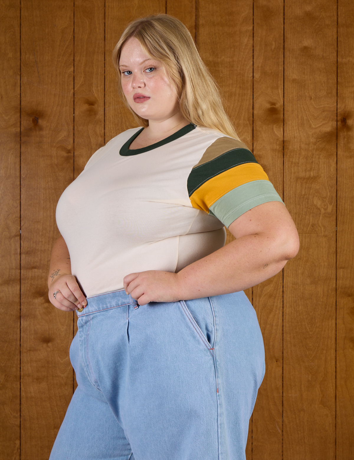 Calypso Tee - Off White Multi