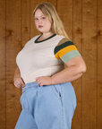 Calypso Tee - Off White Multi