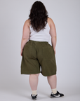 Drawstring Shorts - Surplus Green