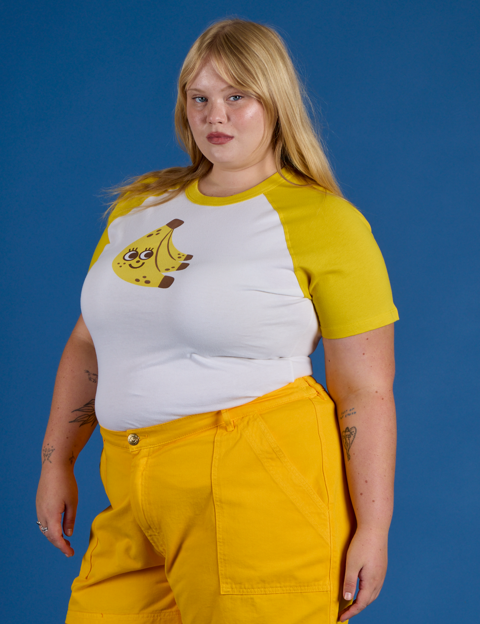 Produce Raglan Tee - Banana
