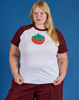 Produce Raglan Tee - Strawberry