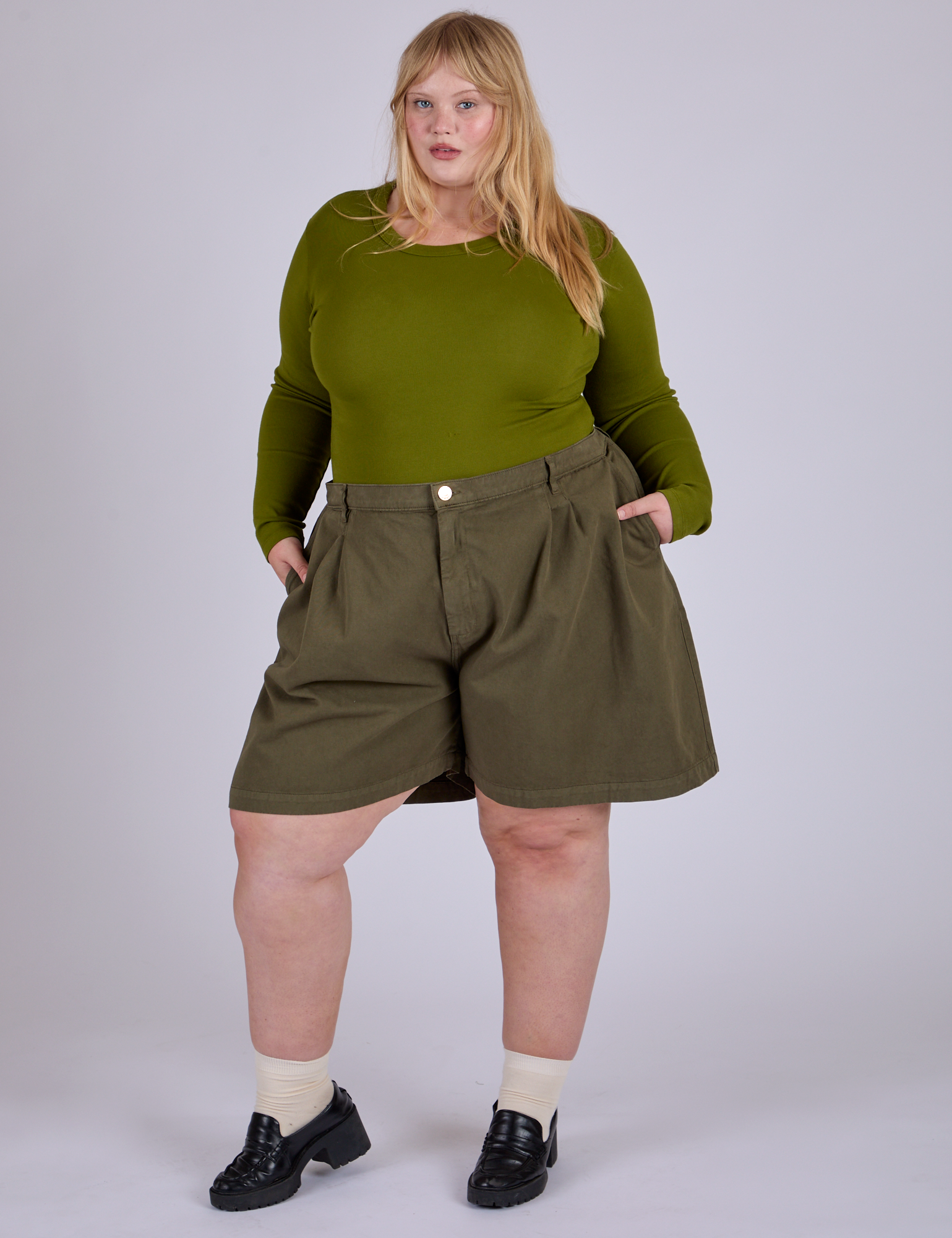 パンツ sheller big check BISHU pure wool skort sheller big check BISHU pure wool skort