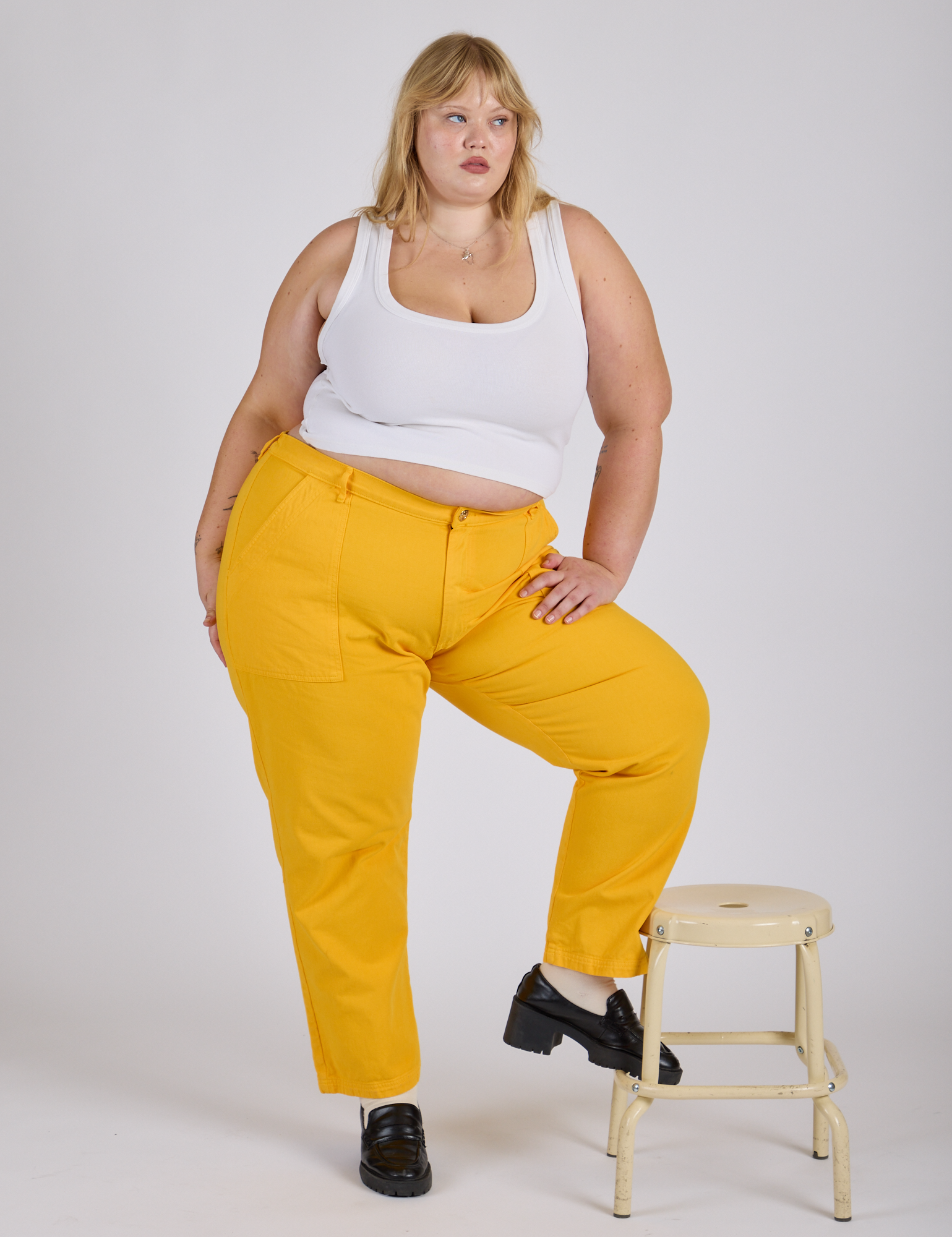Work Pants - Sunshine Yellow