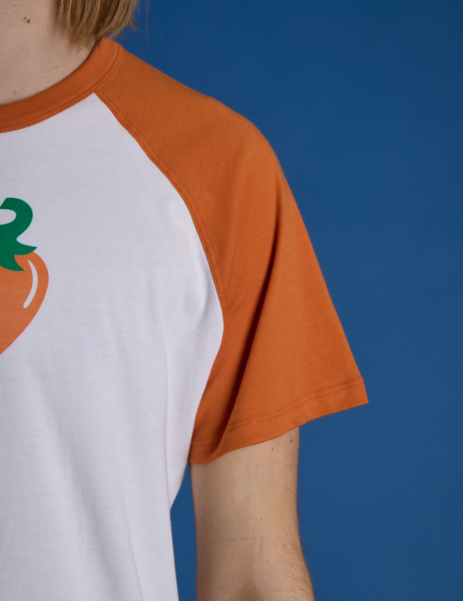 Produce Raglan Tee - Habanero