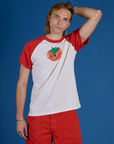 Produce Raglan Tee - Tomato