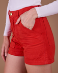 Classic Work Shorts - Mustang Red