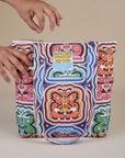 Butterfly Kaleidoscope Shoulder Zip Tote