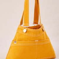 Overall Handbag in Mustard Yellow
