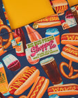 Hot Dogs & Beer & Wine & Pretzels Printed Bags