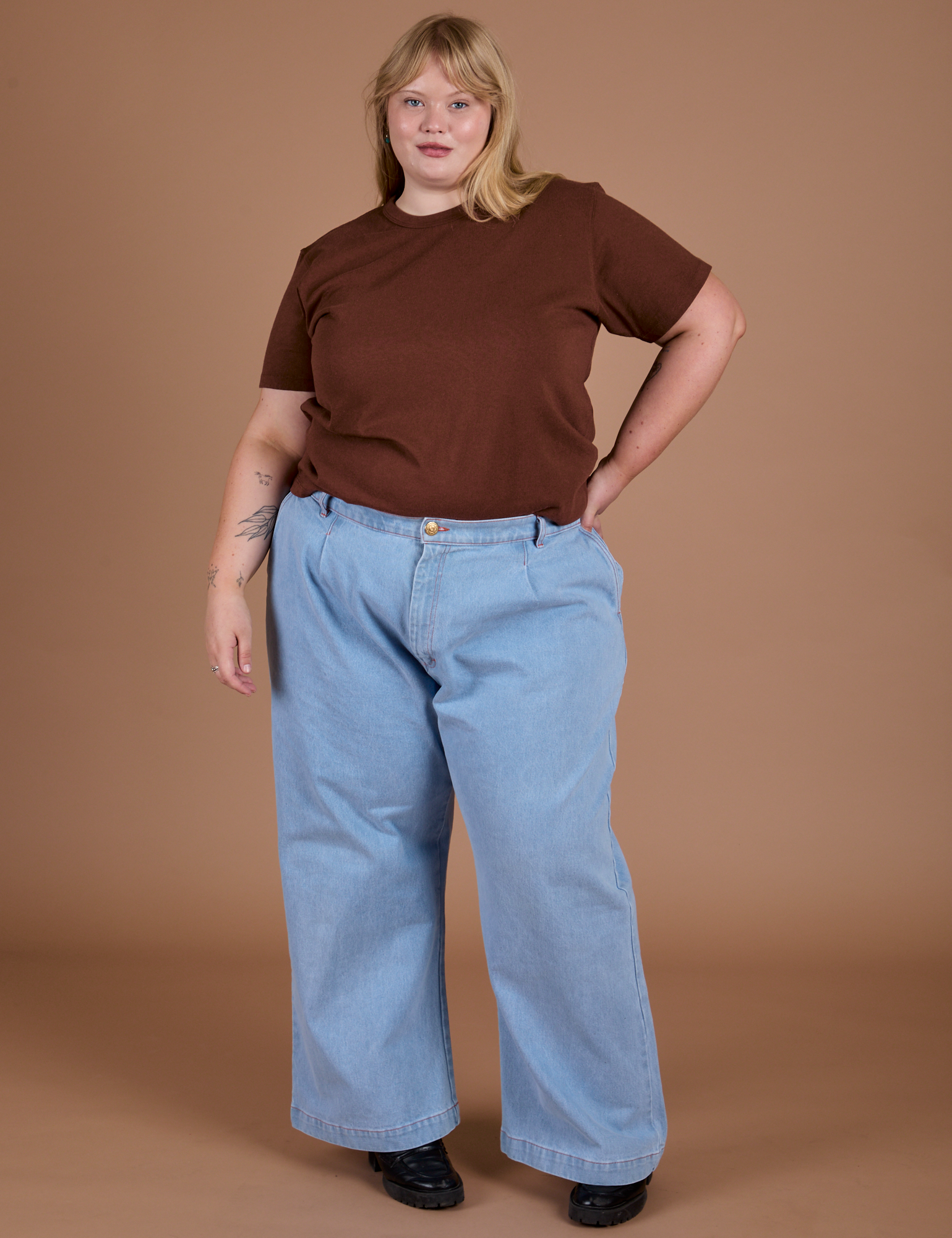 Burly Tee - Fudgesicle Brown