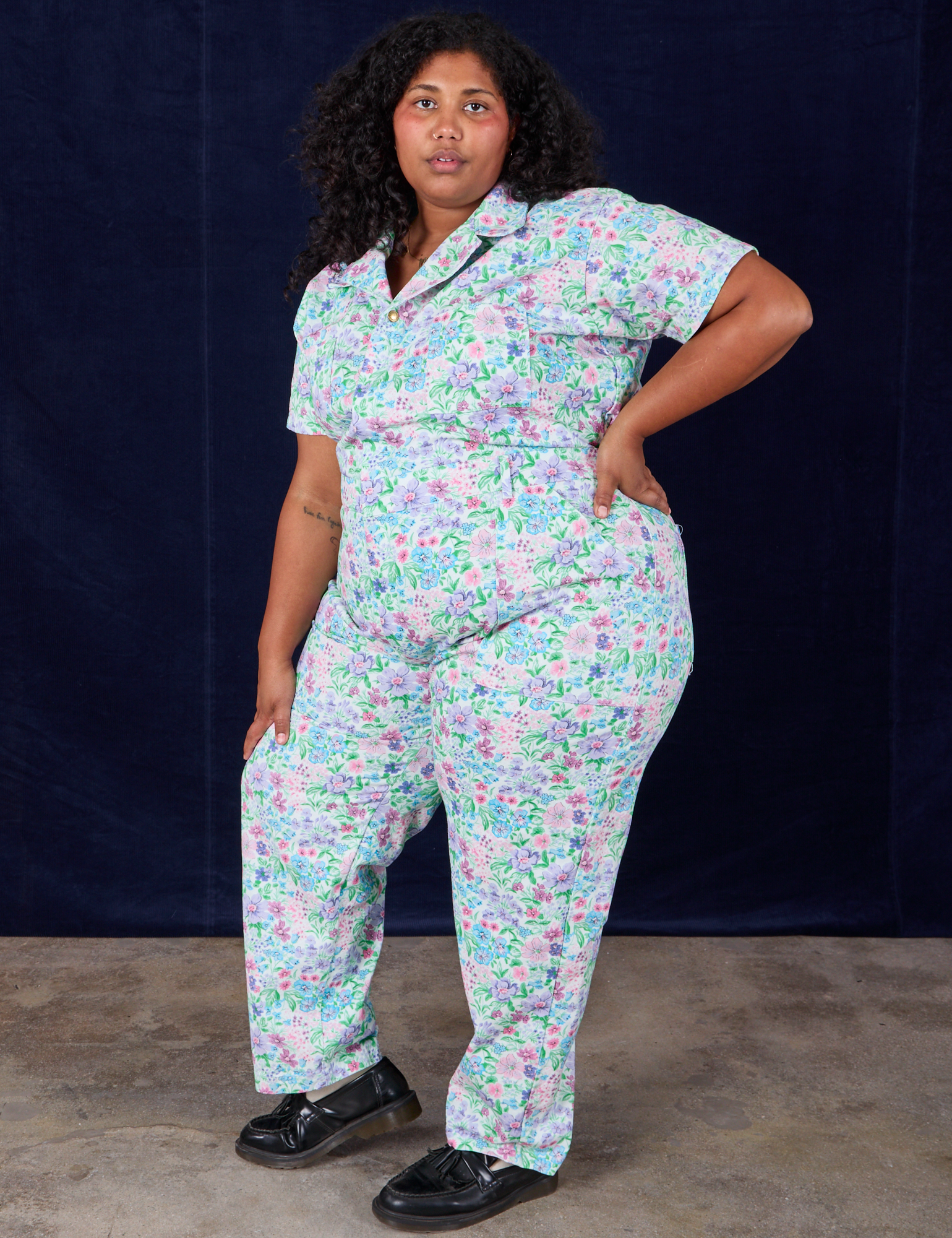 Vintage Wallpaper Jumpsuit