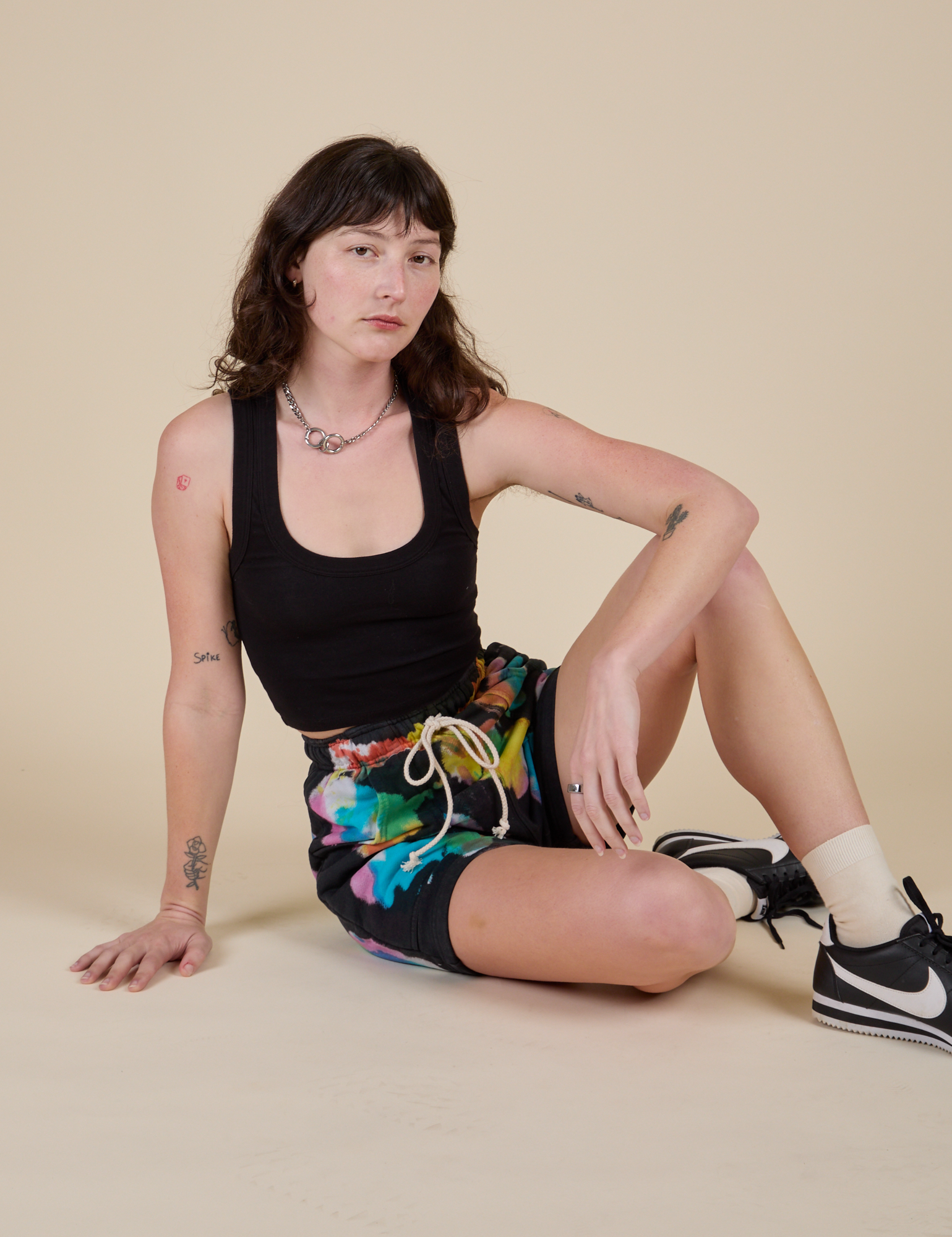 Heavyweight Sweat Shorts - Rainbow Magic Waters