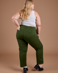 Organic Work Pants - Evergreen