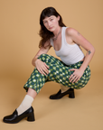 Printed Action Pants - Lucky (Green)