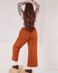 Action Pants in Burnt Terracotta back view on Sydney