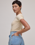 Baby Tee - Vintage Tee Off-White
