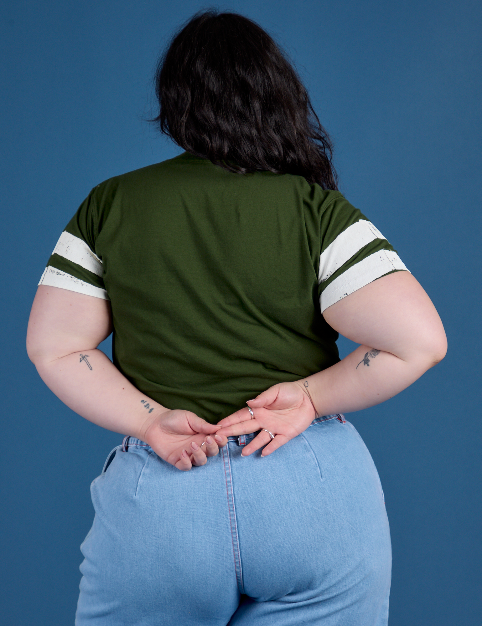 Painted Vintage Tee - Evergreen