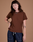 Burly Tee - Fudgesicle Brown