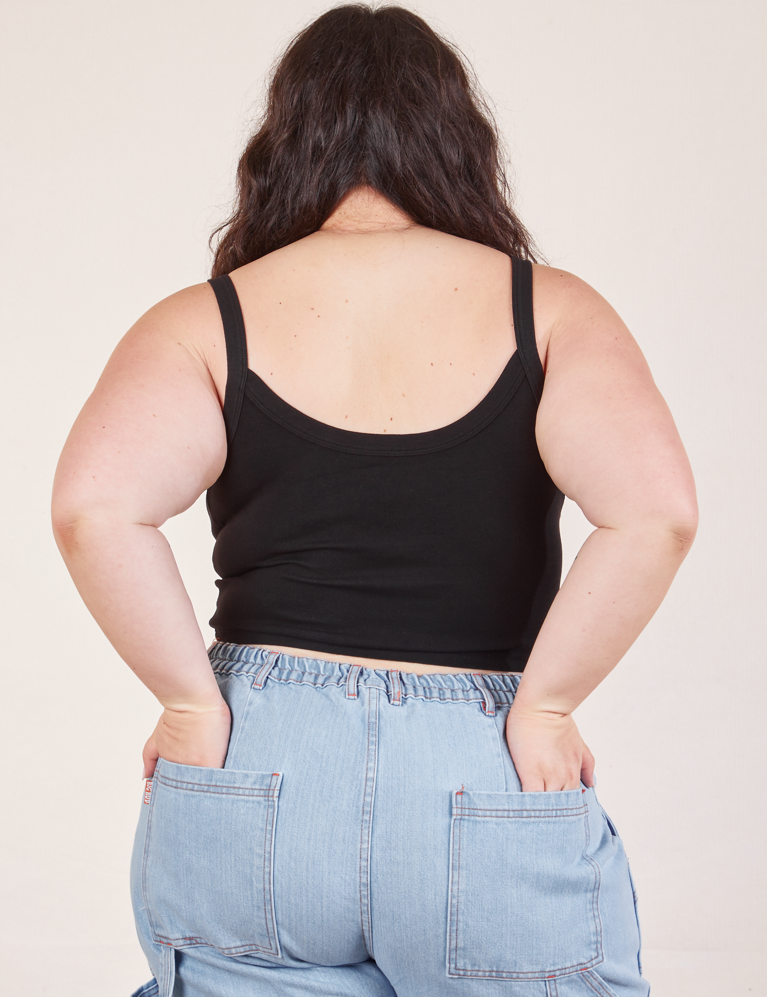 Cropped Cami - Basic Black – BIG BUD PRESS