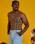 Cropped Tank - Fruit Fantasy