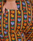 Short Sleeve Jumpsuit - Fruit Fantasy