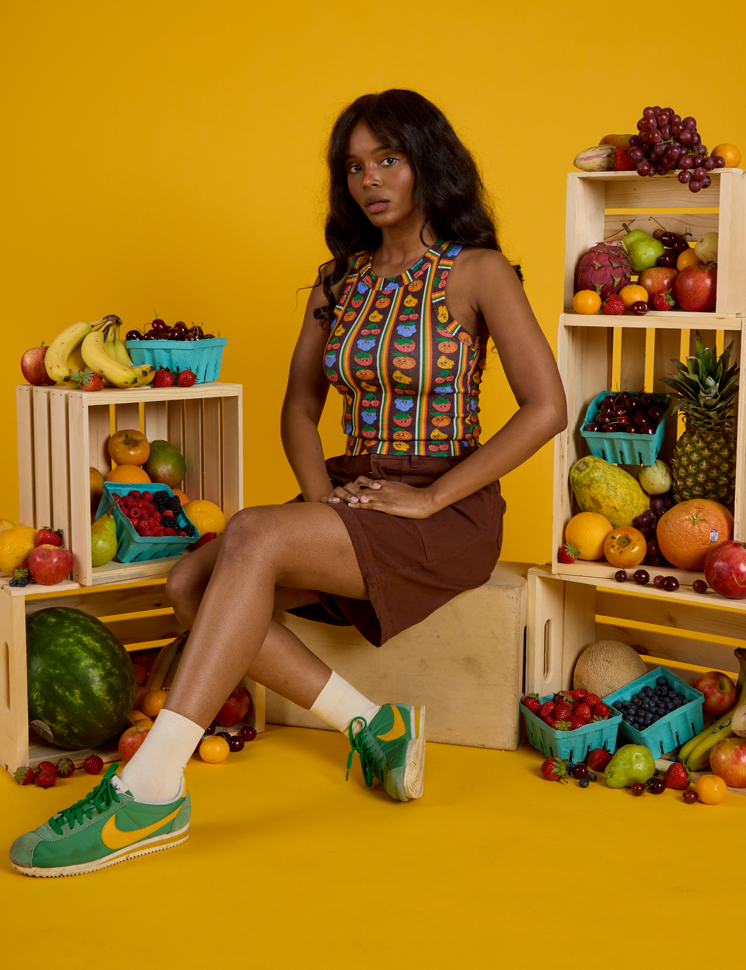 Racerback Tank - Fruit Fantasy