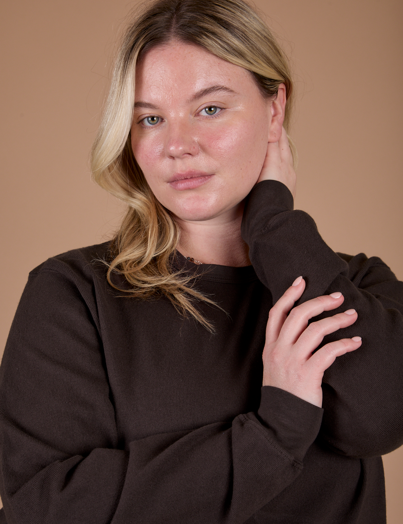 Long Sleeve Burly Tee - Espresso Brown