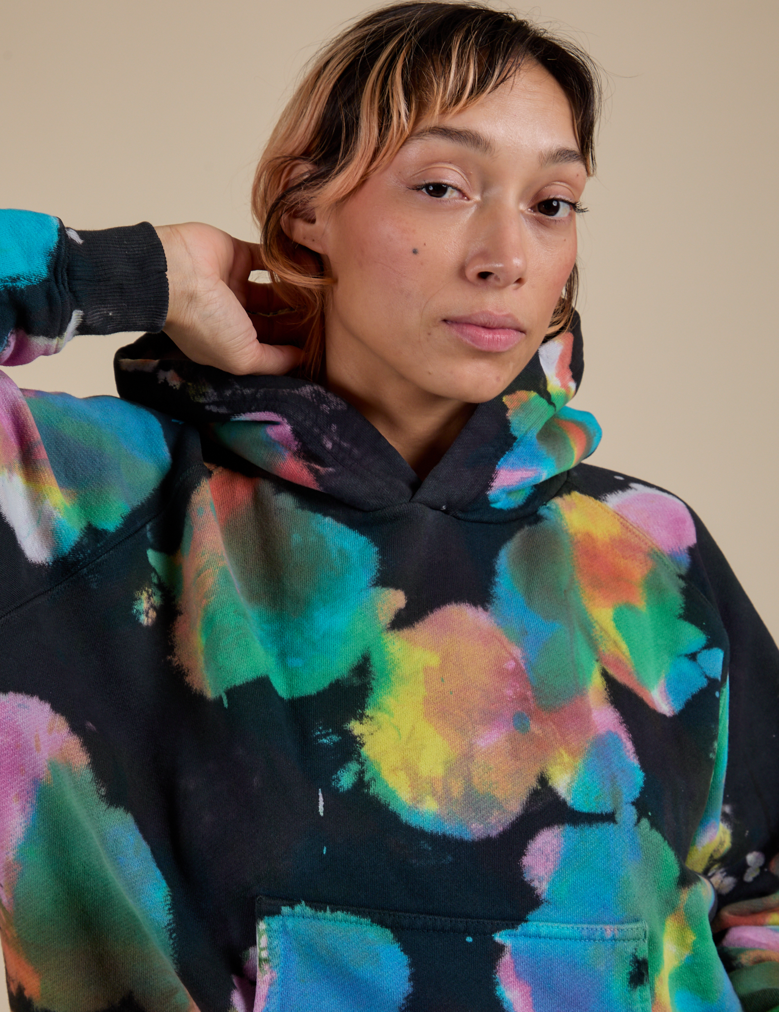 Heavyweight Oversized Hoodie - Rainbow Magic Waters