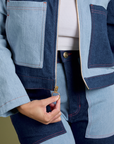 Mechanic Jacket - Mismatched Denim