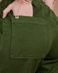 Organic Action Pants - Evergreen