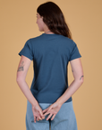 The Organic Vintage Tee - French Blue
