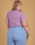 The Organic Vintage Tee - Lilac Purple