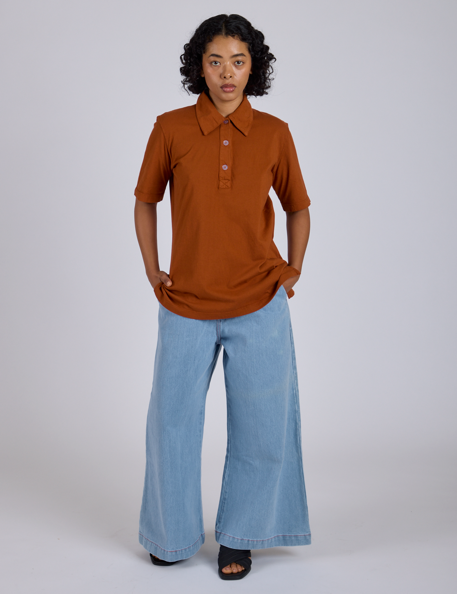 Classic Polo - Burnt Terracotta
