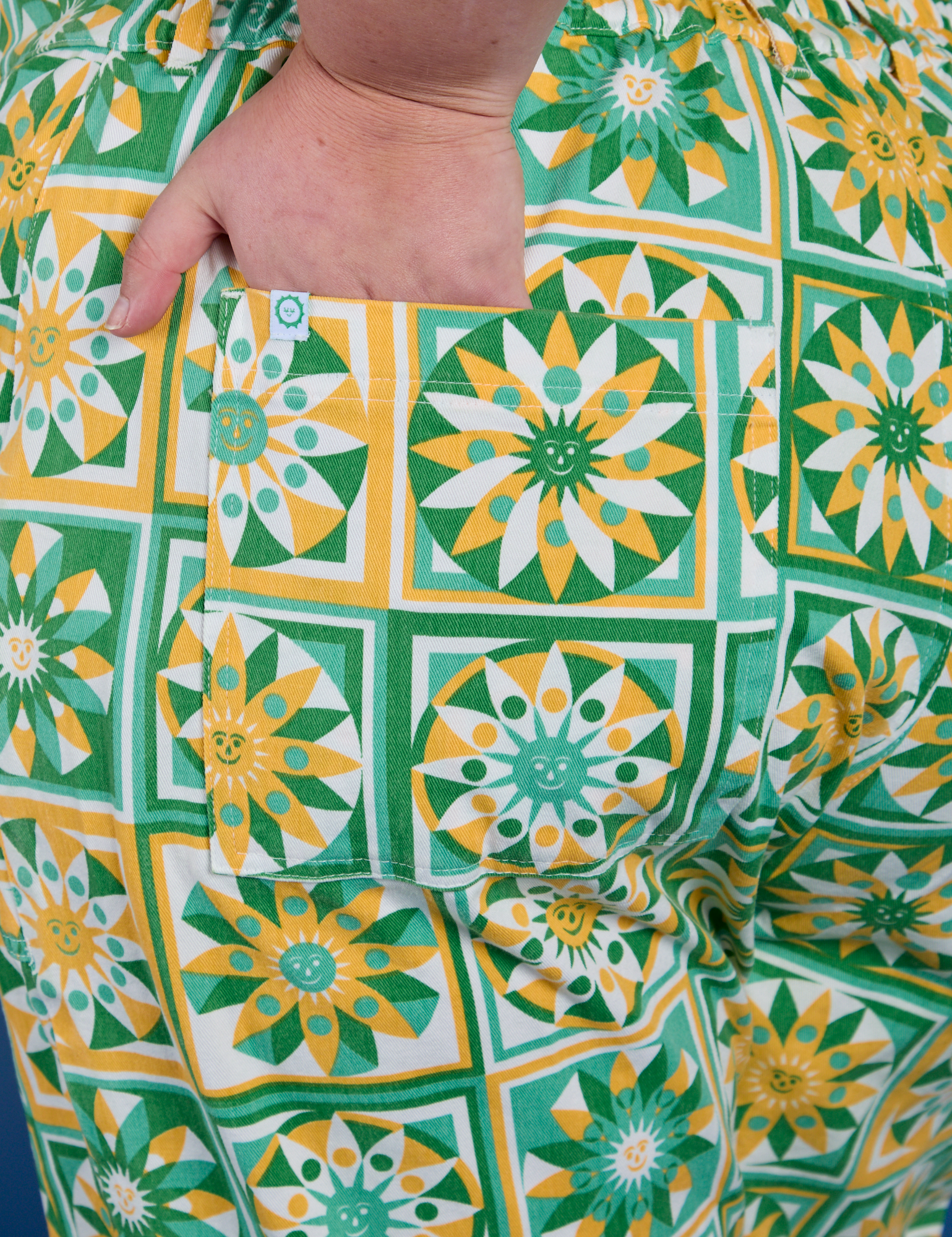Spring Quilt Print Jumpsuit