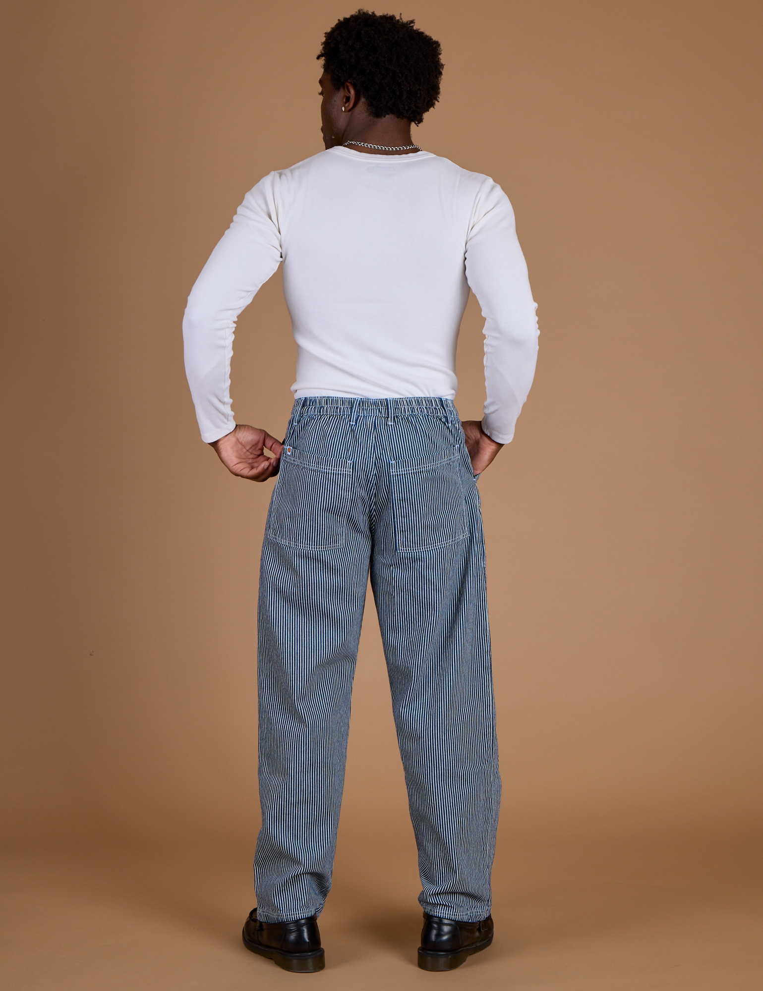 Railroad Denim Work Pants - Natural